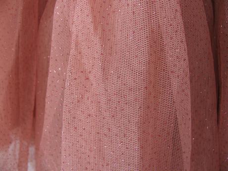 Luxusní tylová sukně s volánky, h&m,134