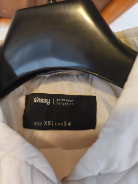 Krémová bunda / prošívaná bunda / jarní bunda, sinsay,158