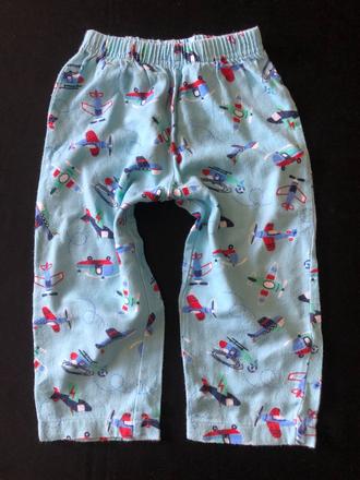 Vel. 86 flanelové pyžamové kalhoty, 86