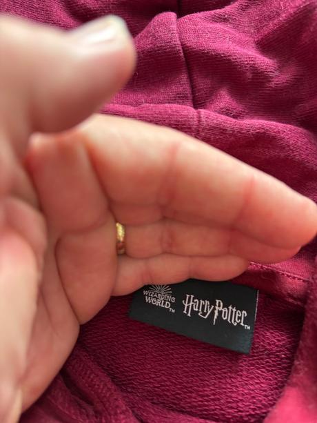 K7 mikina vínová harry potter - v.cca 3/4 let, 104