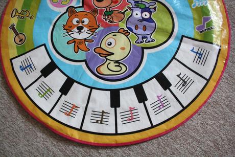 Hrací / hudební podložka / klavír pro nejmenší,