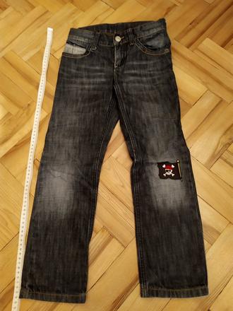 Tmavěmodré rifle, benetton,116