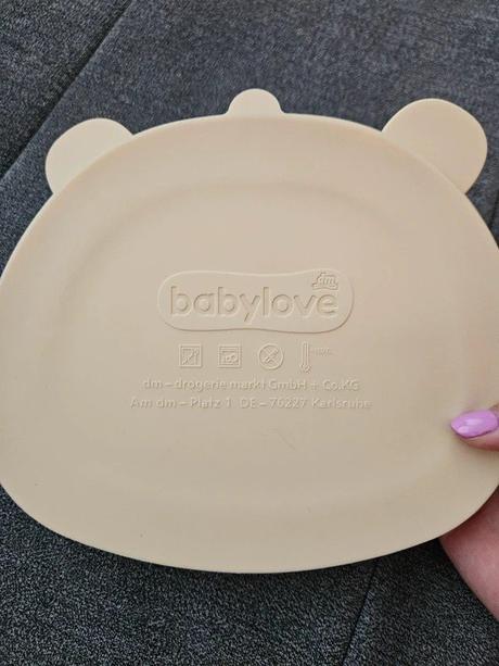 Silikonový talíř pro děti, 