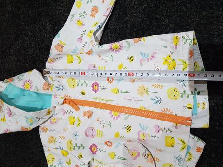 Dívčí bunda značky tu, velikost 3-6 měsíců(62-68cm, tu,62