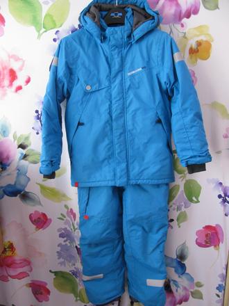 Rostoucí lyžařský set didriksons skare corn blue, didriksons1913,128