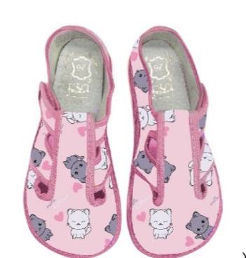 Dívčí  barefoot papuče raweks, 25