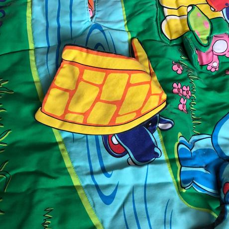 Hraci interaktivní deka pro miminka+4 kostky, 