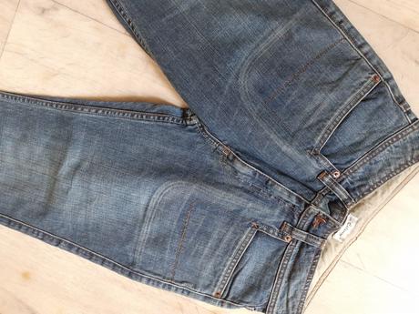 3/4 džínové kalhoty - vel. m / 40, m