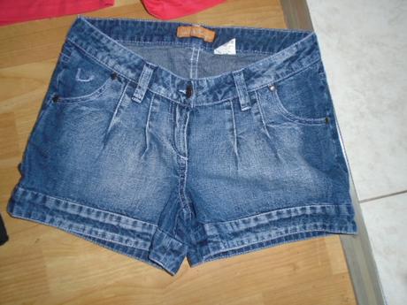 Kraťasy džínové 4ks vel 36- s, esmara,36