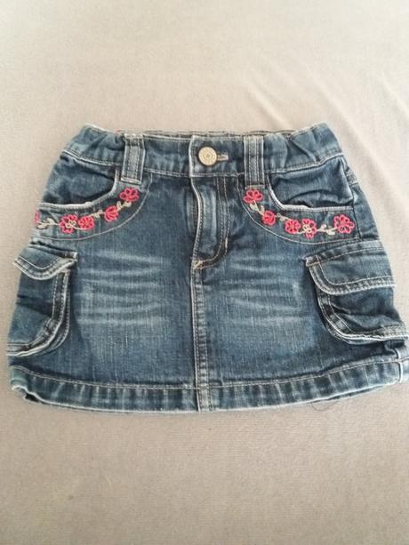 Riflová sukně, old navy,98