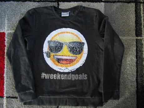 Mikina zn.emoji vel.152/158, 152