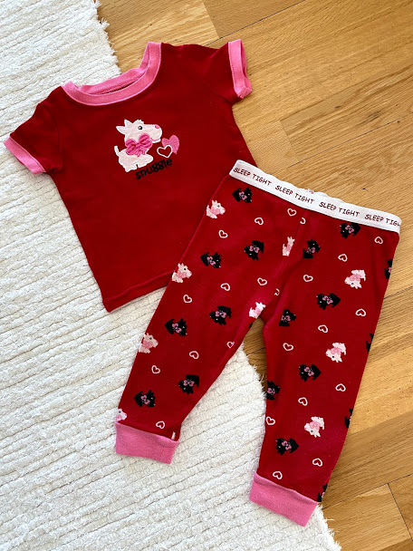 Faded glory krásné pyžamo 9-12m, 86