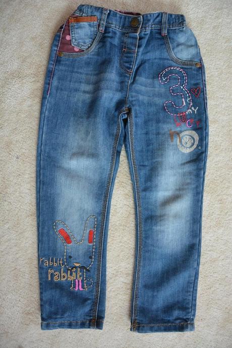 Komplet se zvířátky a s budíkem - džíny, mikina, 104–116