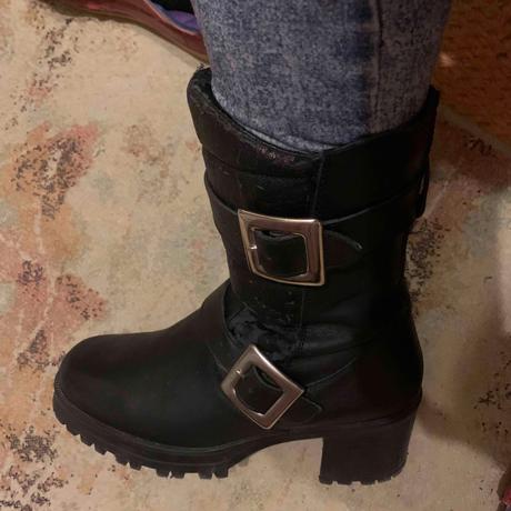 Boty polokozačky, 41