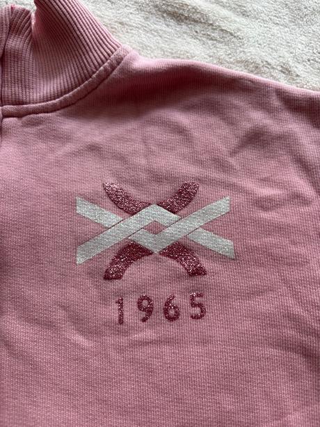 K5/ mikina růžova zn. benetton - v.7/8 let, benetton,128