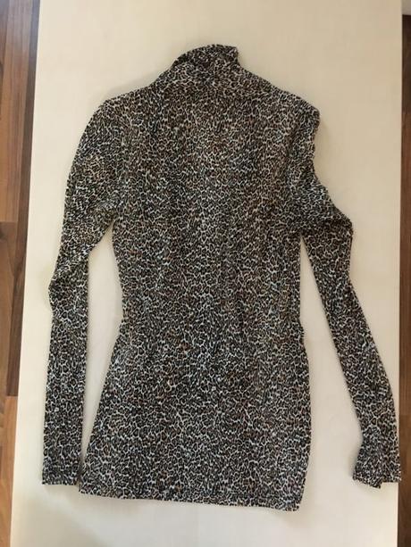 Leopard halenka se stuhou, vel s/m, karen kane, m
