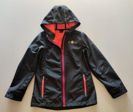 Softshellová bunda s kapucí vel. 134-140, 140
