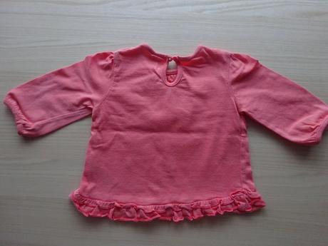 Tričko s kytičkou dl.r., vel. 68, f&f,68