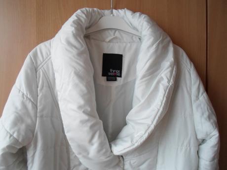 Bílá bunda bílý kabát kabátek, gate,s