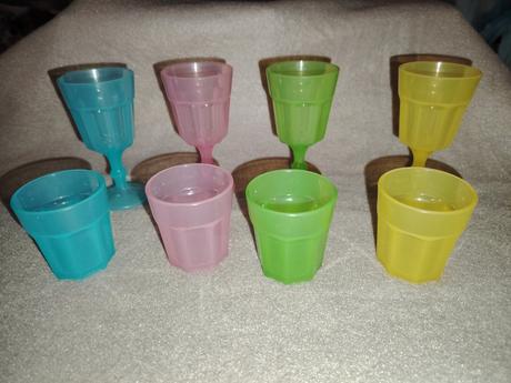 Sada sklenic-pohárků ikea na hraní, 