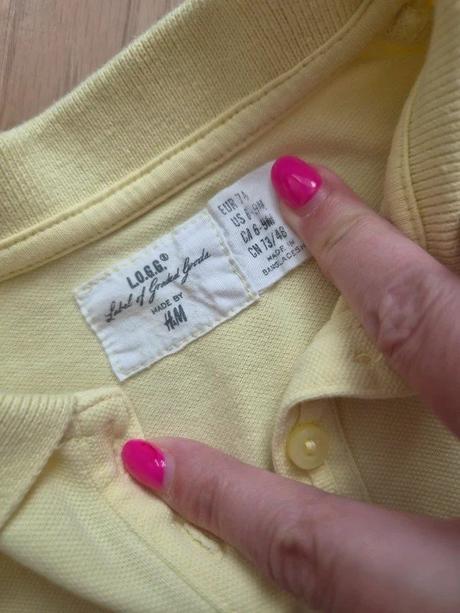 Dětské polo tričko h&m l.o.g.g. vel. 74, h&m,74