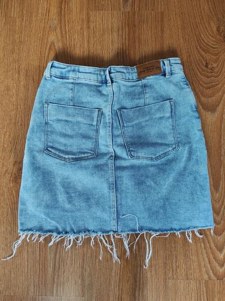 Riflová sukně, takko,158