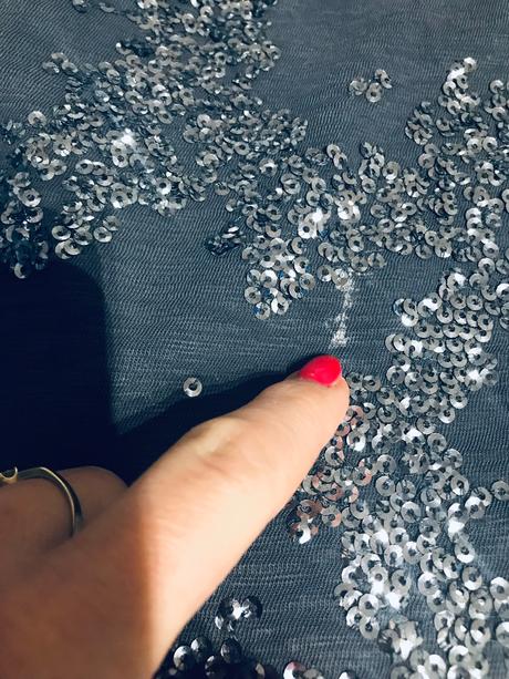 Triko s flitri next - v.7 let, next,122