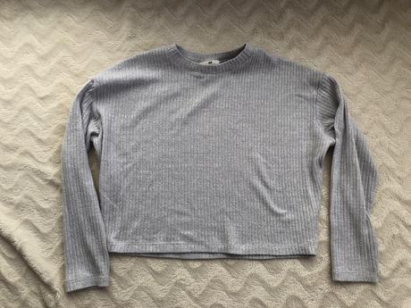 Sedy svetr h&m 146/152, h&m,146