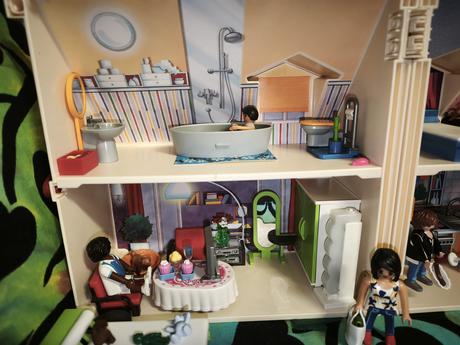 Playmobil barák s figurkami, 