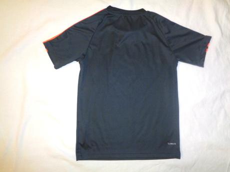 Šedooranžové funkční tričko adidas 7/8 let, adidas,128