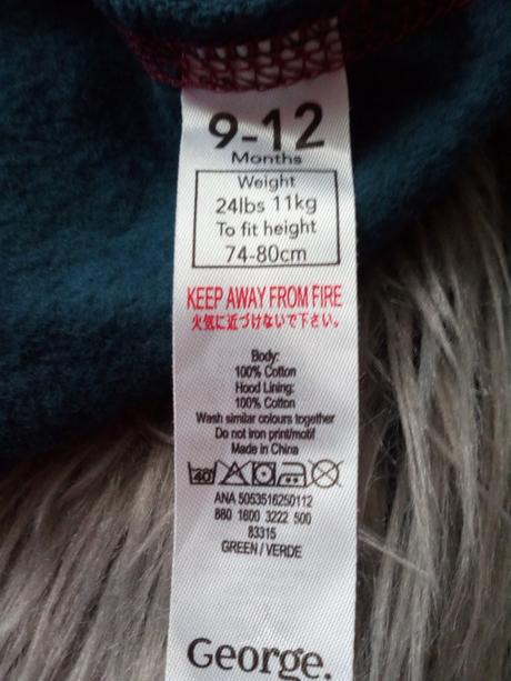 Overal zn.george,vel.74/80, george,74