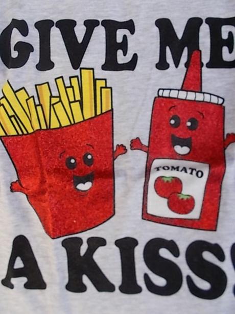 Dámské tričko s obrázky, fishbone,s