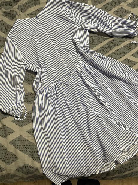 Damske pruhovane saty, mango,xs