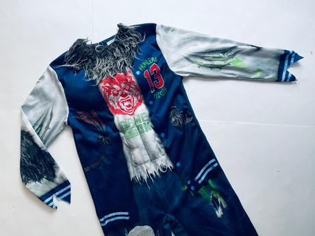 An9/ kostým vlkodav - v.5/6 let f&f,