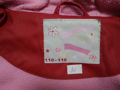 Bunda do deště, tcm, vel 110/116, tcm,116