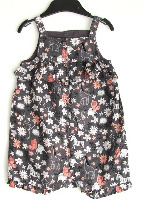 P220 plátěný dívčí letní overal vel. 80, marks & spencer,80