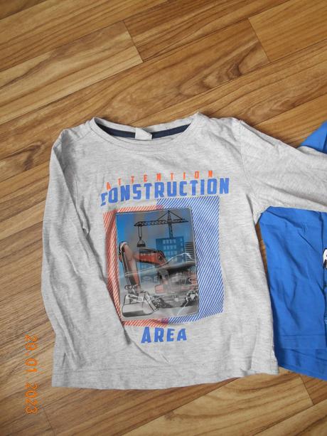 Chlapecká trika dl. rukáv, 110