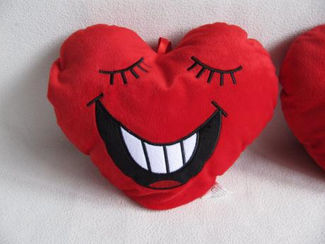 Plyšové hračky, nové zamilované srdíčka/polštáře, 