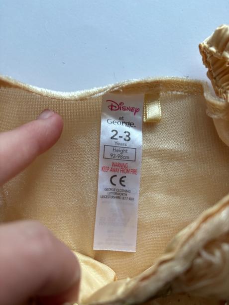 An20/ kostym kráska bell- v.2/3 roky, 