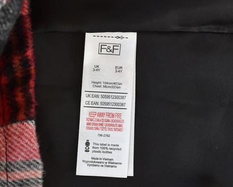 Šatovka vel. 3 - 4 roky, f&f,104