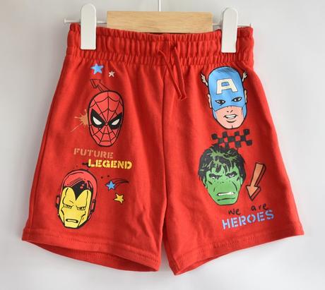 Kraťasy vel. 3 - 4 roky, marvel,104
