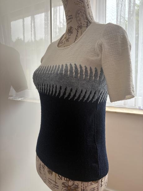 Teple tricko/ svetrik krátký rukáv s, s