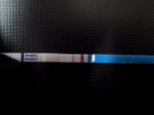 Těhotenský test - nejsem si jistá