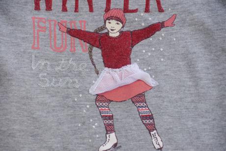 Tricko sede s bruslarkou h&m 98/104, h&m,98