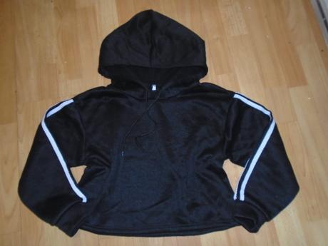 Mikina kroptop vel s, s