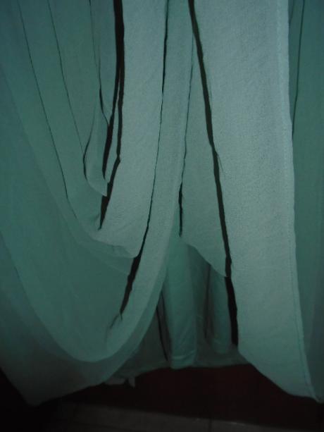 Luxusní šaty mint vel 48, 48