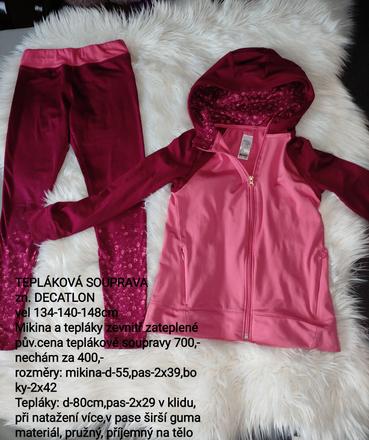 Tepláková souprava - decatlon, decathlon,134