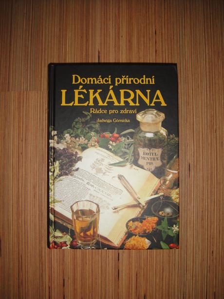 Kniha domácí přírodní lékárna,