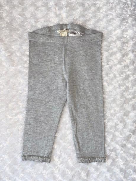 Šedé 3/4 legíny h&m, h&m,104