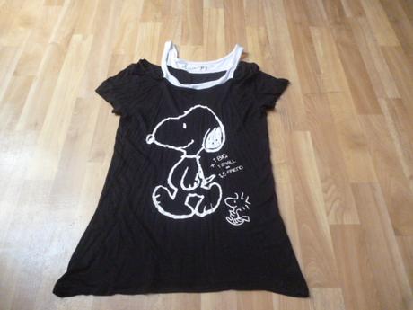 Delší triko snoopy pro maminy vel. s-l, s